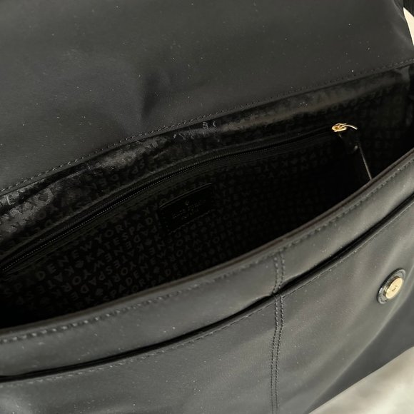 Kate Spade Mini Monks Black Nylon Messenger Bag with Strap - Picture 5 of 8